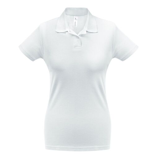 Рубашка поло женская ID.001 белая, размер XS 1