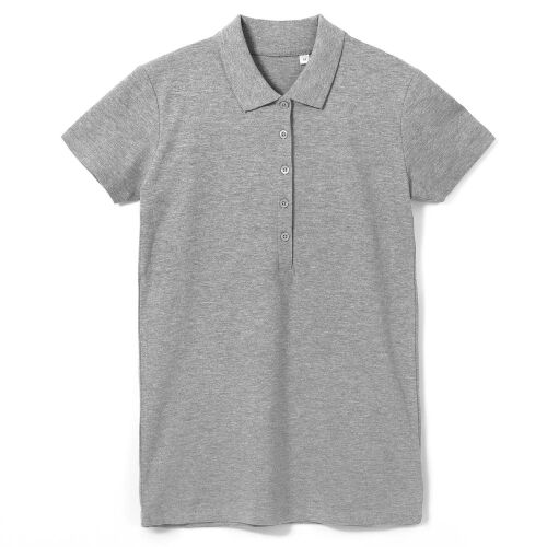 Рубашка поло женская Phoenix Women серый меланж, размер L 1