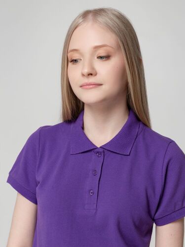 Рубашка поло женская Virma lady, фиолетовая, размер L 7