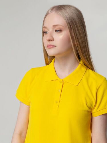Рубашка поло женская Virma lady, желтая, размер S 7