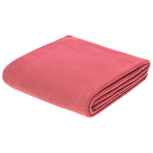 Флисовый плед Warm&Peace XL, розовый (коралловый) 1