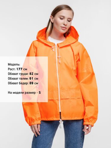 Дождевик Kivach Promo оранжевый неон, размер XL 11