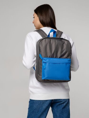 Рюкзак Sensa, серый с синим 6