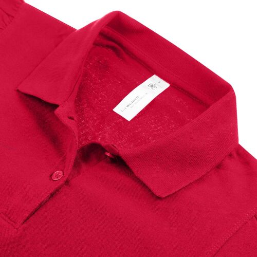 Рубашка поло женская Heavymill красная, размер S 3