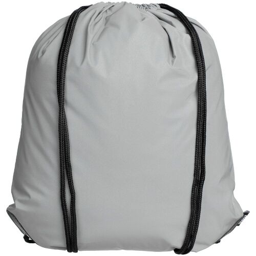 Рюкзак-мешок Manifest из светоотражающей ткани, серый 3