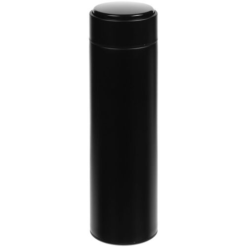 Смарт-бутылка с заменяемой батарейкой Long Therm, черная 8
