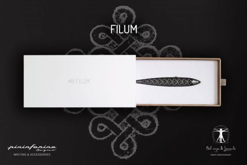 Вечная ручка Filum Titanium с двумя наконечниками 7