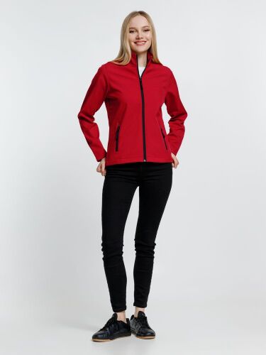 Куртка софтшелл женская Race Women красная, размер S 6