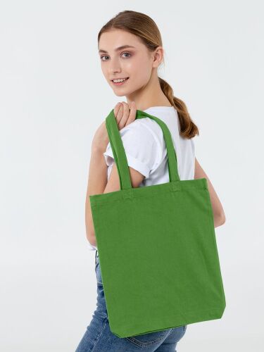 Холщовая сумка Avoska, ярко-зеленая 4