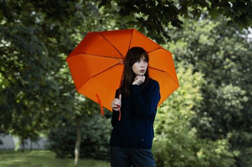Зонт складной Basic, оранжевый 5