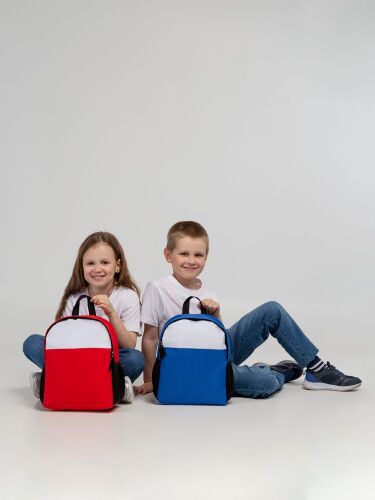 Детский рюкзак Comfit, белый с красным 7