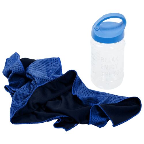 Охлаждающее полотенце Weddell, синее 1