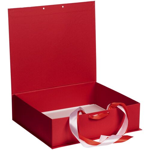 Коробка на лентах Tie Up, красная 2