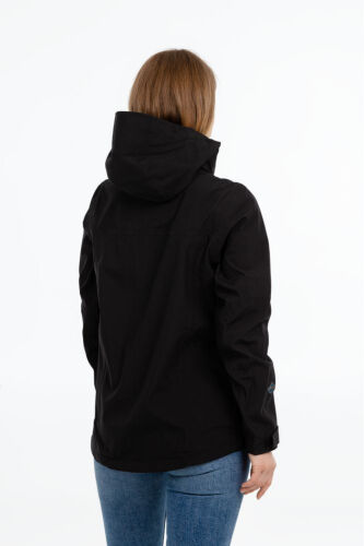 Куртка софтшелл женская Patrol черная с серым, размер S 6