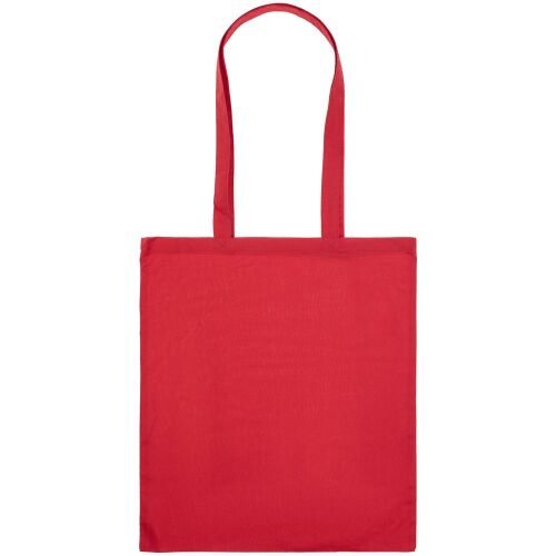 Холщовая сумка Basic 105, красная 3
