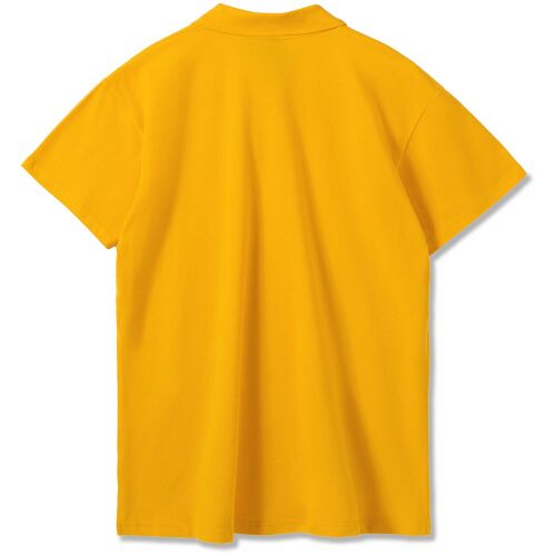 Рубашка поло мужская Summer 170 желтая, размер XXL 1