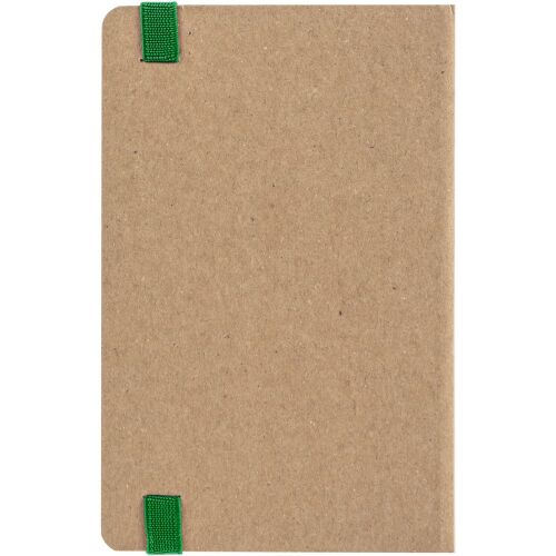 Ежедневник Eco Write Mini, недатированный, с зеленой резинкой 3