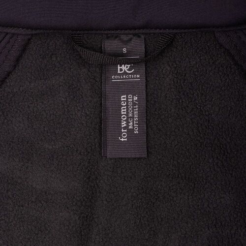 Куртка женская Hooded Softshell черная, размер L 6
