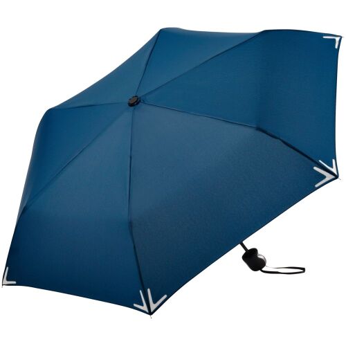 Зонт складной Safebrella, темно-синий 1