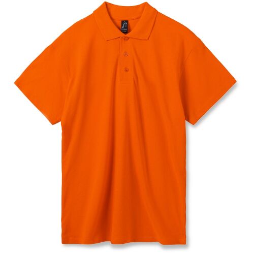 Рубашка поло мужская Summer 170 оранжевая, размер S 1