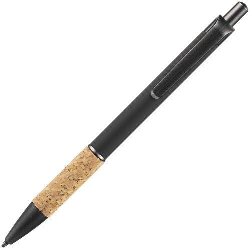 Ручка шариковая Cork, черная 3