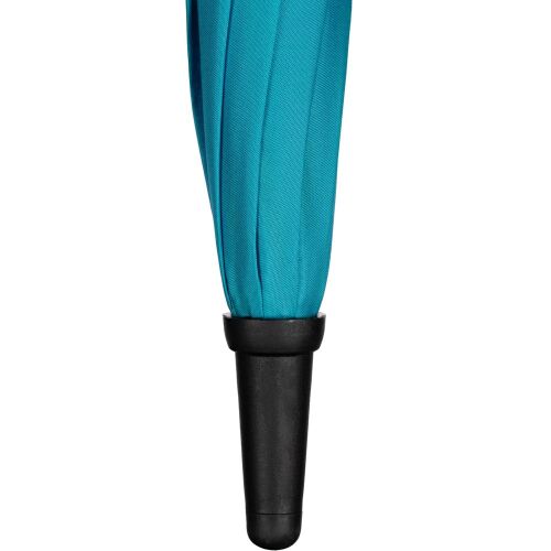 Зонт-трость Undercolor с цветными спицами, бирюзовый 6