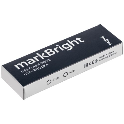 Флешка markBright с белой подсветкой, 16 Гб 7