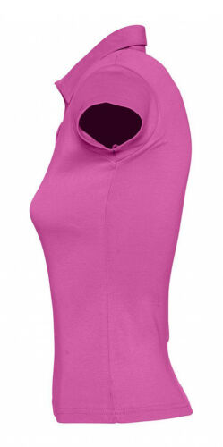 Рубашка поло женская без пуговиц PRETTY 220 ярко-розовая, размер 3