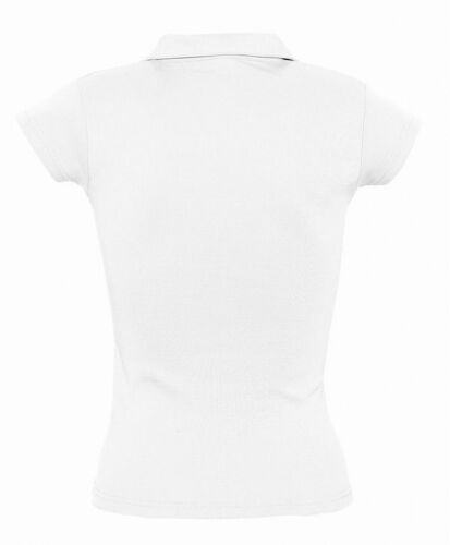 Рубашка поло женская без пуговиц Pretty 220 белая, размер L 2