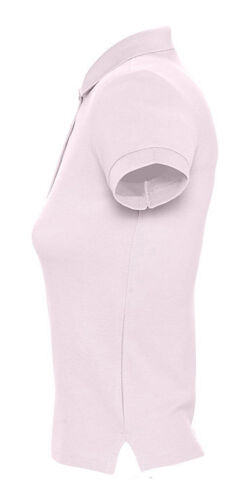 Рубашка поло женская People 210 нежно-розовая, размер M 3