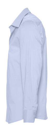 Рубашка мужская с длинным рукавом Brighton голубая, размер XL 3