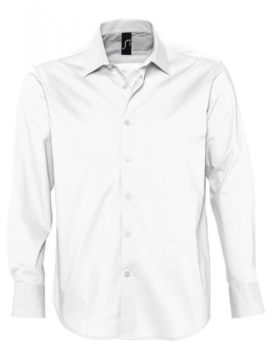 Рубашка мужская с длинным рукавом Brighton белая, размер S 1
