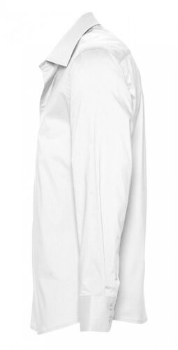 Рубашка мужская с длинным рукавом Brighton белая, размер 3XL 2