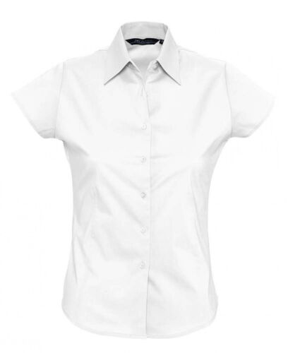 Рубашка женская с коротким рукавом Excess белая, размер L 1