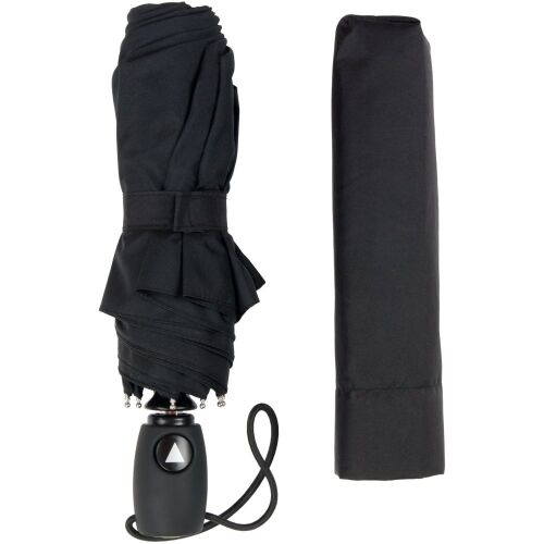 Зонт складной Comfort, черный 3