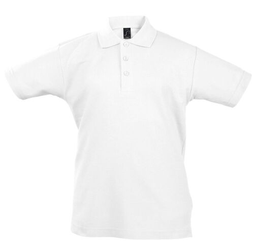 Рубашка поло детская Summer II Kids, белая, на рост 106-116 см 1