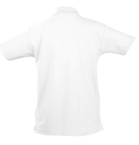 Рубашка поло детская Summer II Kids, белая, на рост 106-116 см 3