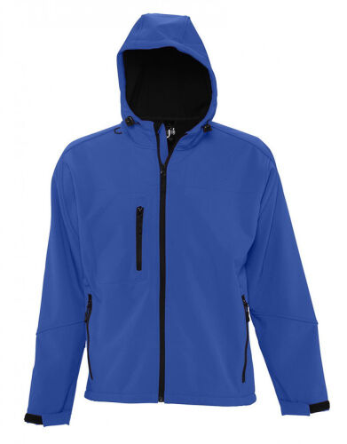 Куртка мужская с капюшоном Replay Men ярко-синяя, размер XXL 1