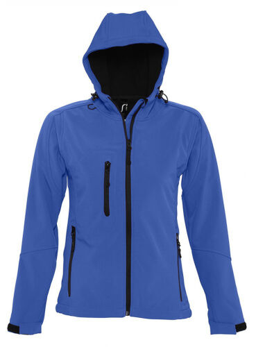 Куртка женская с капюшоном Replay Women, ярко-синяя, размер XL 1