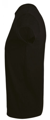 Футболка мужская приталенная Imperial Fit 190, черная, размер S 3
