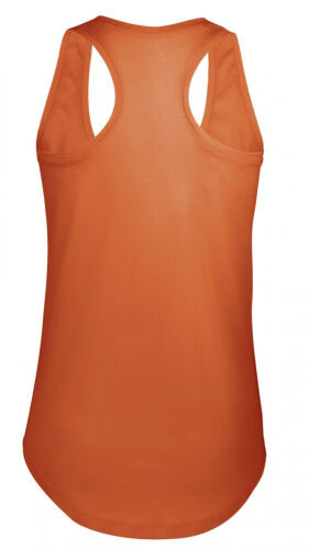 Майка женская Moka 110, оранжевая, размер XS 2