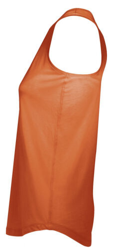 Майка женская Moka 110, оранжевая, размер XL 3