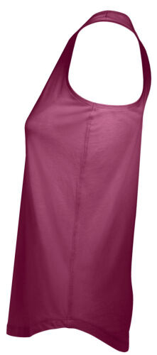 Майка женская Moka 110, темно-розовая (малиновая), размер XL 3