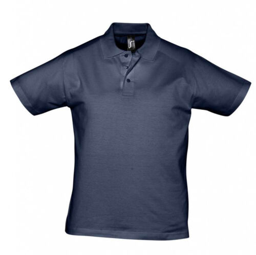 Рубашка поло мужская Prescott men 170 кобальт (темно-синяя), раз 1