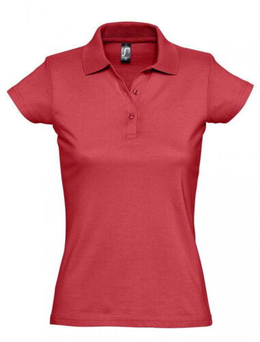 Рубашка поло женская Prescott women 170 красная, размер XXL 1