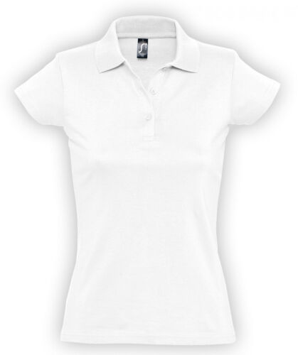 Рубашка поло женская Prescott women 170 белая, размер S 1