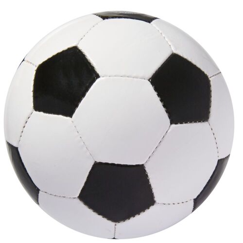 Мяч футбольный Street, бело-черный 1
