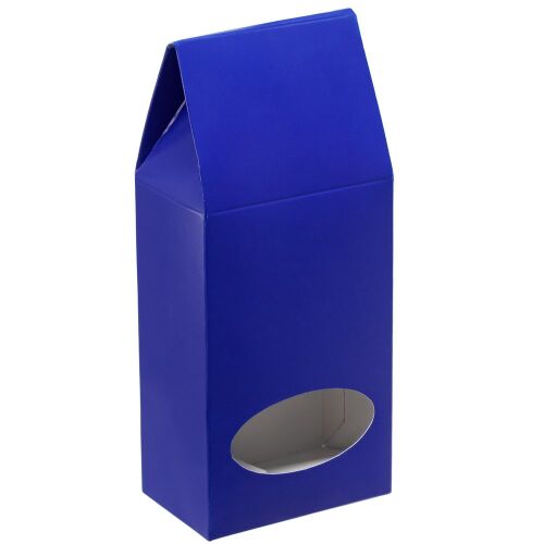 Коробка с окном English Breakfast, синяя 1
