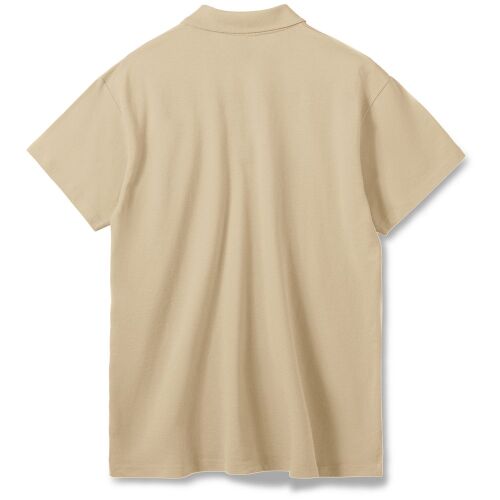 Рубашка поло мужская Summer 170 бежевая, размер S 1