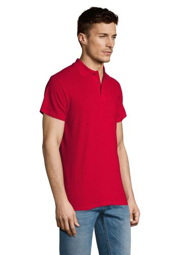 Рубашка поло мужская Summer 170 красная, размер L 5